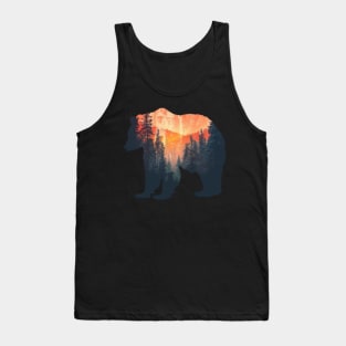 Observing Grizzly Bears Tank Top